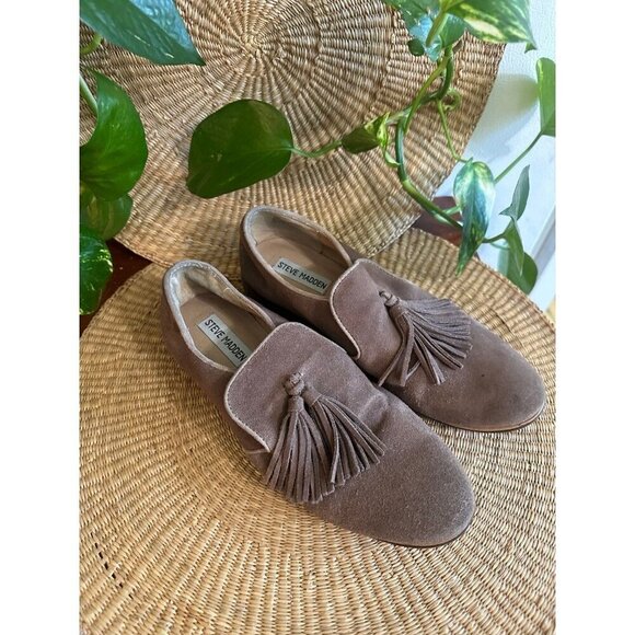 Steve Madden women’s size 7.5 brown moccasin flats - Picture 2 of 8